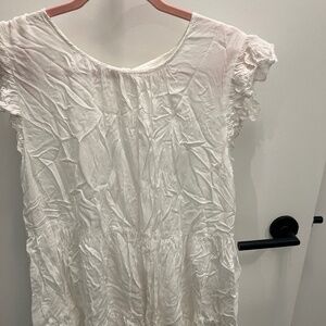 White Mid Dress from Wilfred (Aritizia)